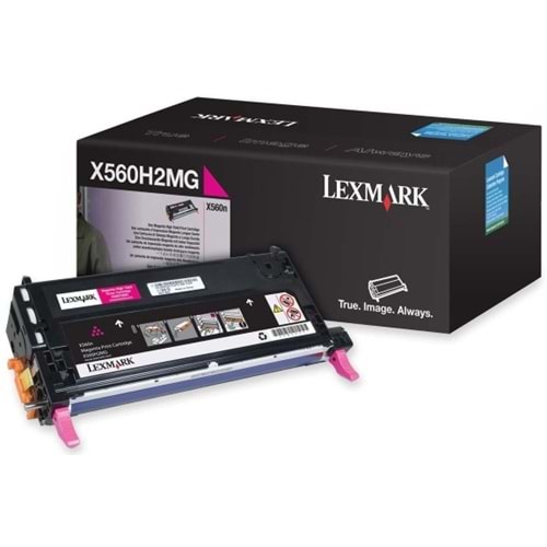 LEXMARK X560H2MG X560n/dn KIRMIZI TONER ORJİNAL 10.000 SAYFA