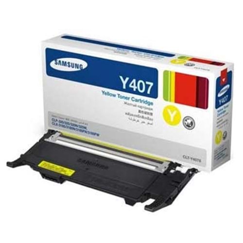 SAMSUNG CLT-Y407S CLP-325/320/3185 SARI TONER ORJİNAL 1.000 SAYFA SU478A