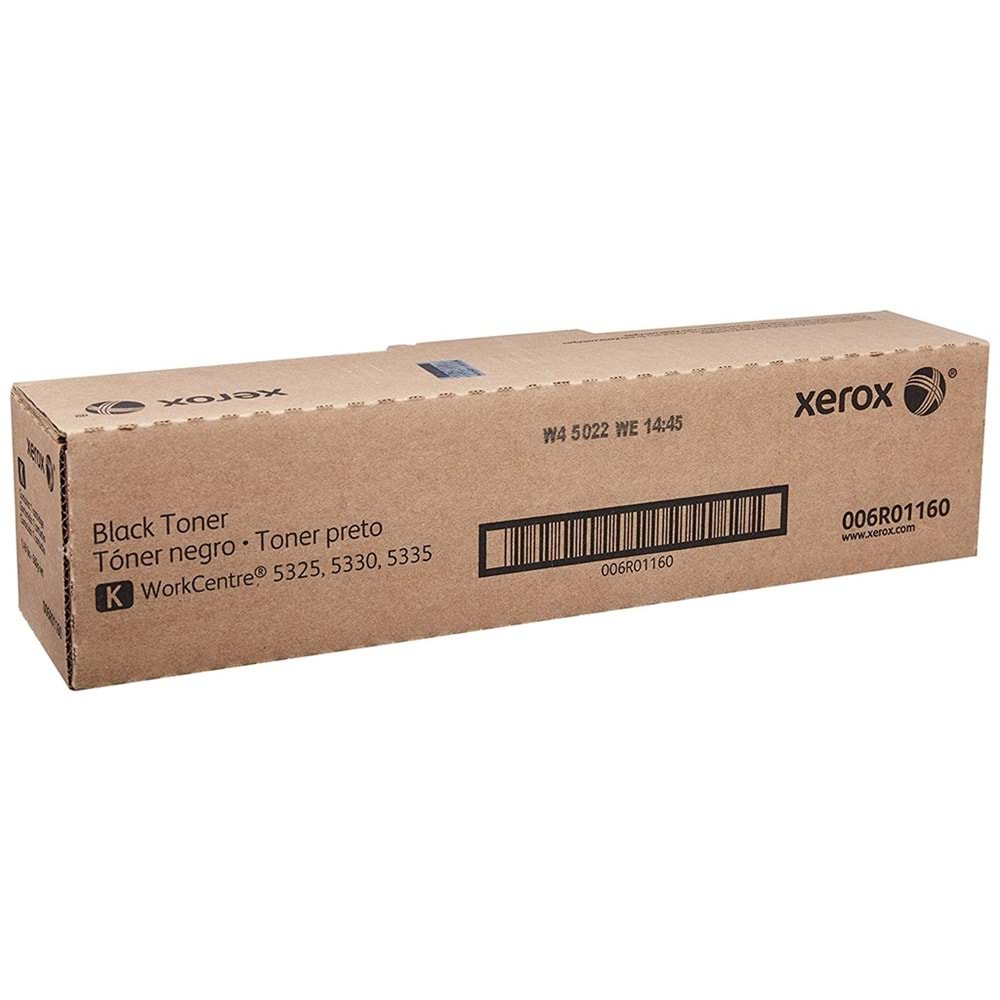 XEROX 006R01160 5325/5330/5335 SİYAH TONER ORJİNAL 30.000 SAYFA