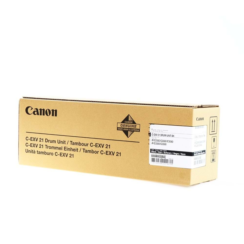 CANON C-EXV21BK IR-C2380/2550/2580/2880/3080/3380 SİYAH DRUM ÜNİTESİ ORJİNAL 77.000 SAYFA 0456B002