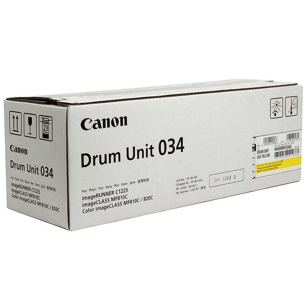 CANON EXV-034Y IR-C1225/1225if SARI DRUM ÜNİTESİ ORJİNAL 34.000 SAYFA 9455B001