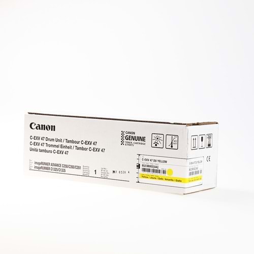 CANON GPR-51/EXV-47Y C1325/C1335/C250/C350 SARI DRUM ORJİNAL 31.500 SAYFA 8523B002