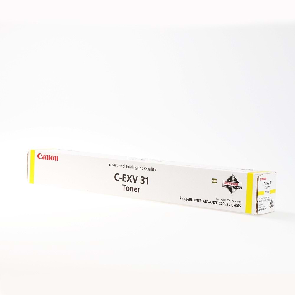 CANON C-EXV-31Y IR C-7055İ/7065İ/7260 SARI TONER ORJİNAL 52.000 SAYFA 2804B002