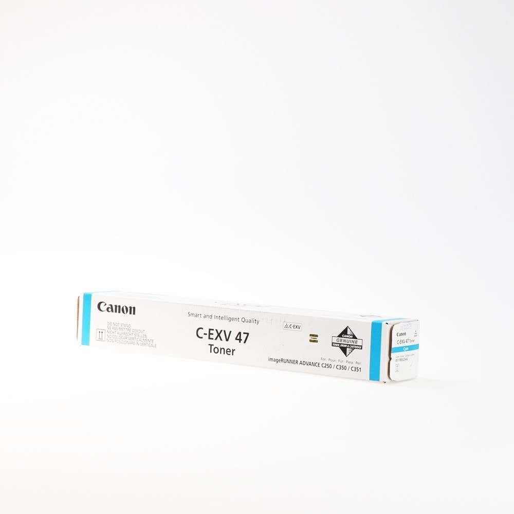CANON EXV-47C C1225f/C250/350 MAVİ TONER ORJİNAL 21.500 SAYFA 8517B002