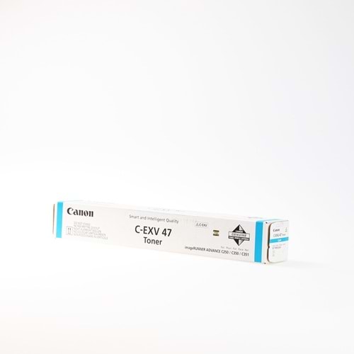 CANON EXV-47C C1225f/C250/350 MAVİ TONER ORJİNAL 21.500 SAYFA 8517B002