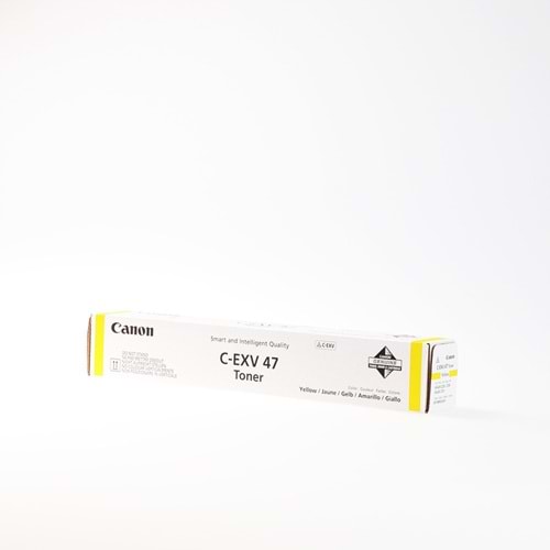 CANON EXV-47Y C1225f/C250/350 SARI TONER ORJİNAL 21.500 SAYFA 8519B002