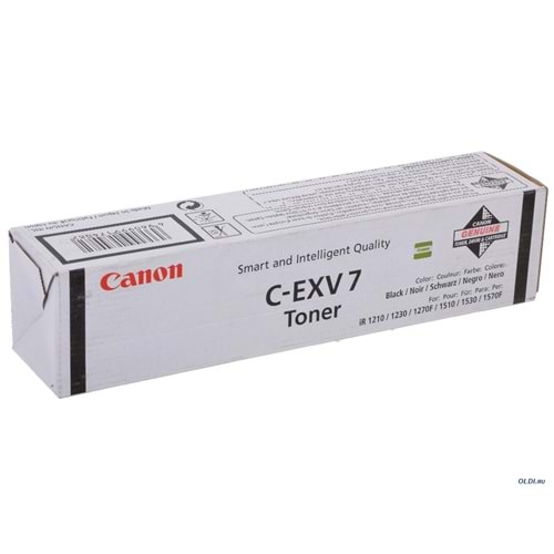 CANON EXV-7 IR-1210-1230-1270-1510-1530-1570-1630-1670 SİYAH TONER ORJİNAL 5.300 SAYFA 7814A002