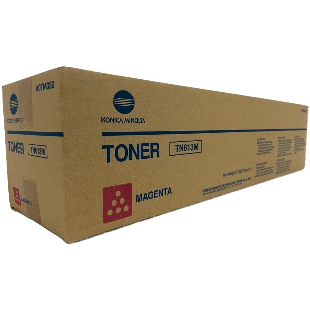 KONICA MINOLTA TN-613M C452/552/652 KIRMIZI TONER ORJİNAL 30.000 SAYFA A0TM350
