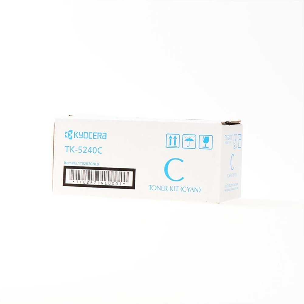 KYOCERA TK-5240C P5026/M5526 MAVİ TONER ORJİNAL 3.000 SAYFA 1T02R7CNL0