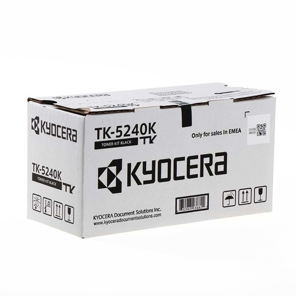 KYOCERA TK-5240K M5026/M5526 SİYAH TONER ORJİNAL 4.000 SAYFA 1T02R70NL0