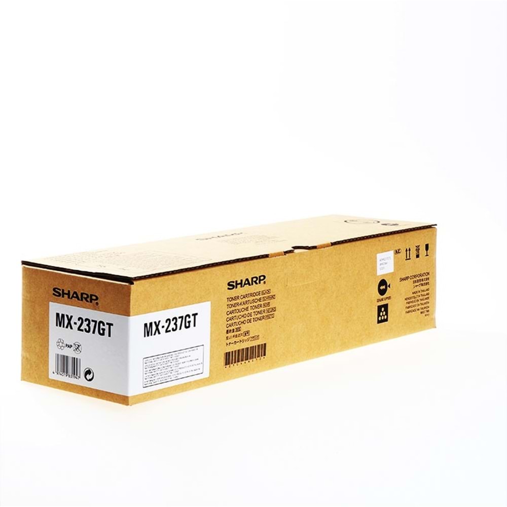 SHARP MX-237GT AR-6020/6023/6026/6031 SİYAH TONER ORJİNAL 20.000 SAYFA