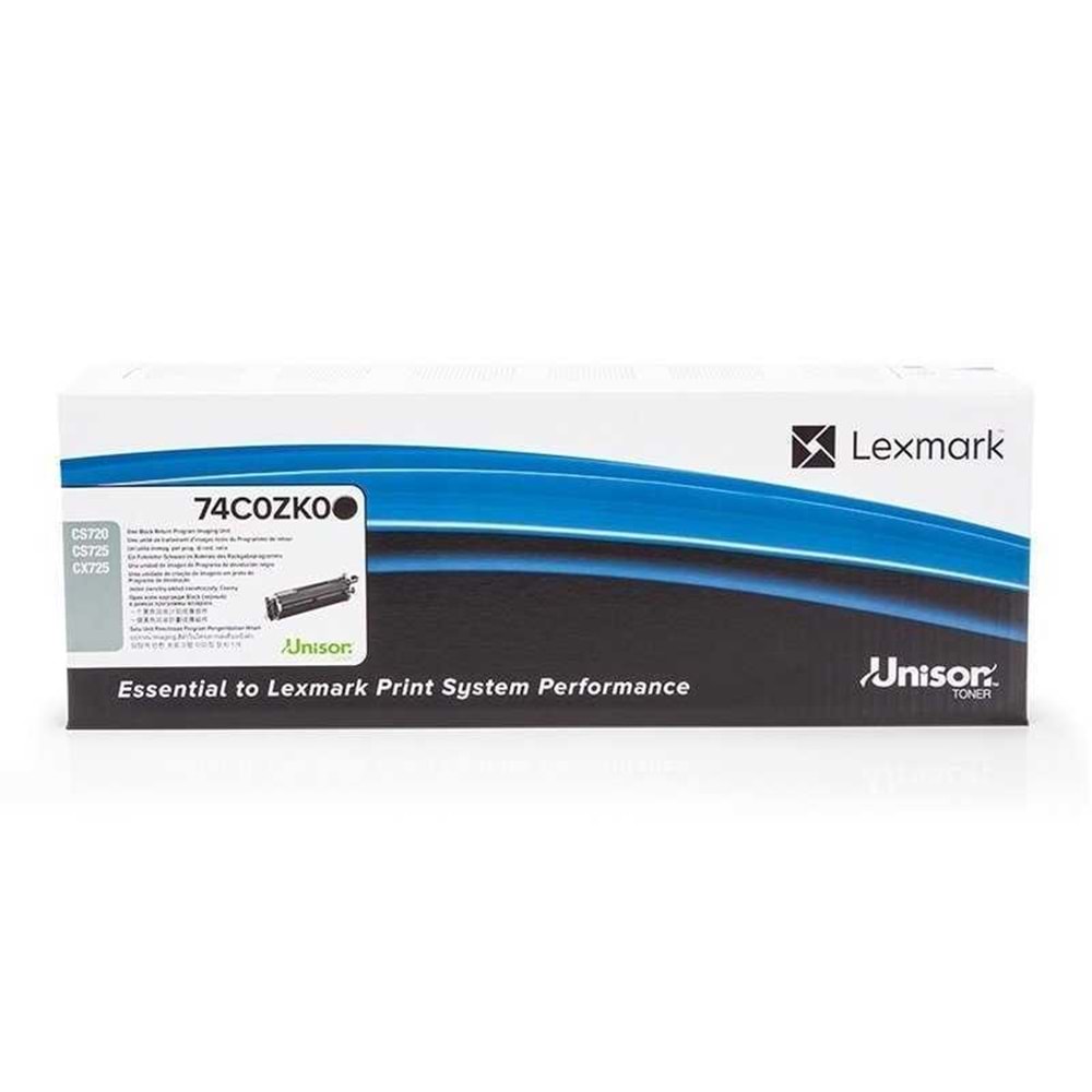 LEXMARK 74C0ZK0 CX-CS 720/725/CX725 SİYAH DRUM ÜNİTESİ