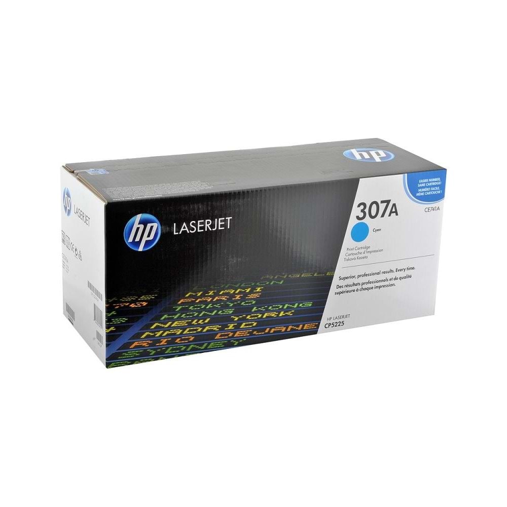 HP CE741A (307A) CP5225 MAVİ TONER ORJİNAL 7.300 SAYFA