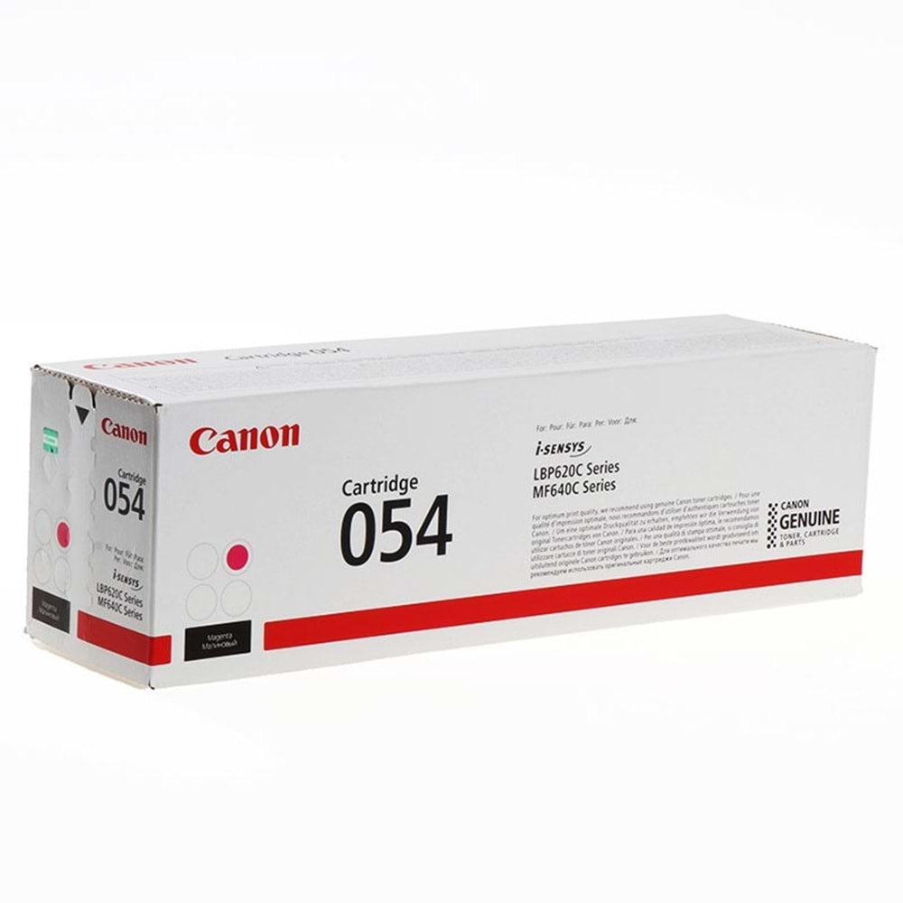 CANON CRG-054M LPB620/621/623/MF640/641/643/645 KIRMIZI TONER ORJİNAL 1.200 SAYFA 3022C002