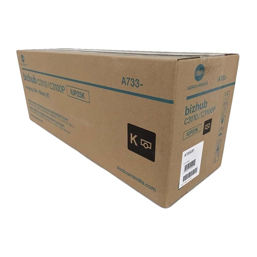 KONICA MINOLTA IUP-23K C-3100P/C3110 SİYAH DRUM ÜNİTESİ ORJİNAL 23.000 SAYFA A73303H