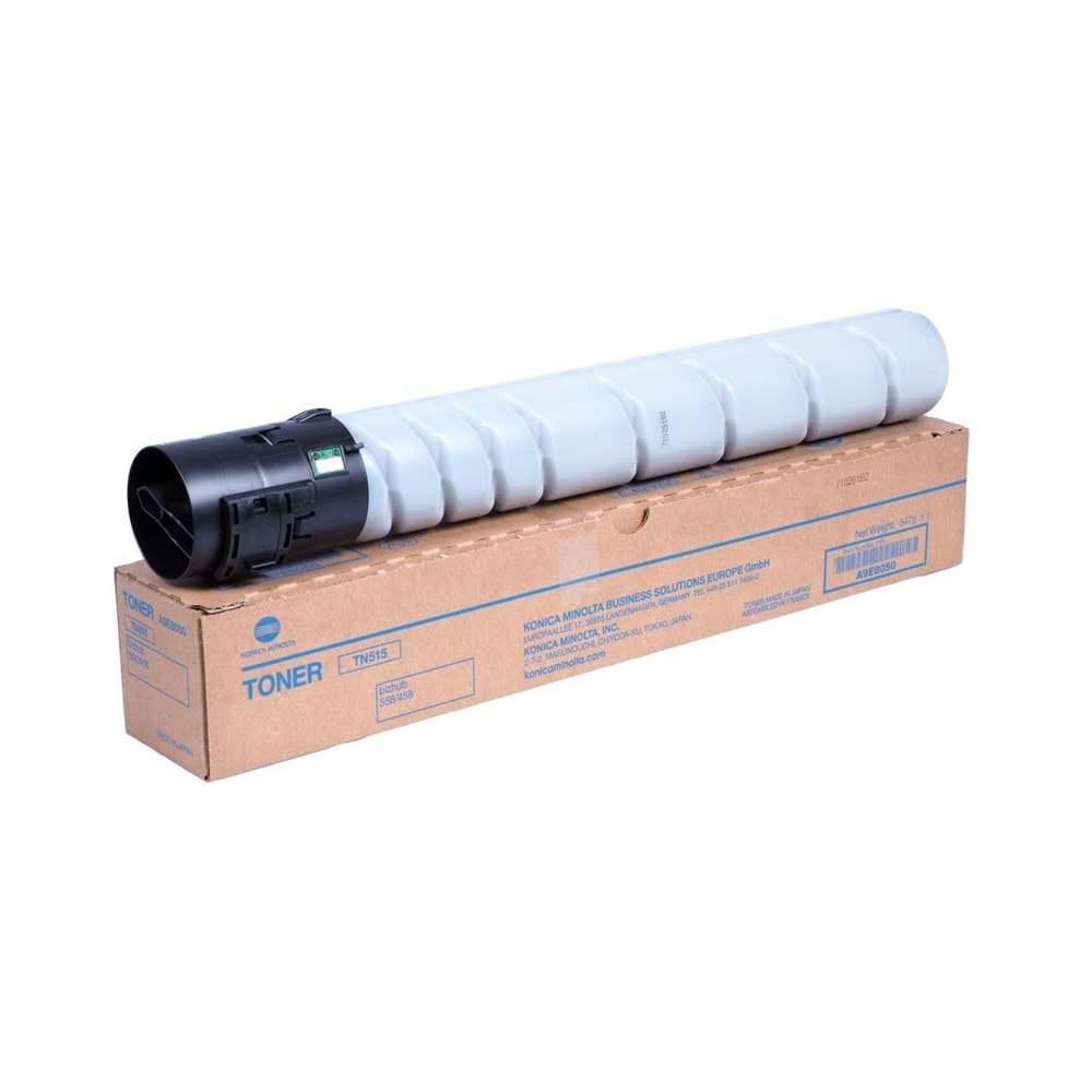 KONICA MINOLTA TN-515 BIZHUB 458/558 SİYAH TONER ORJİNAL 24.400 SAYFA A9E8050