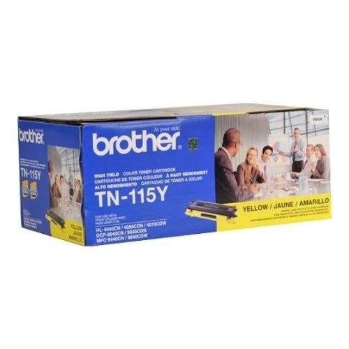 BROTHER TN-115Y HL-4040/4050/4070/DCP-9040 SARI TONER ORJİNAL 1.500 SAYFA