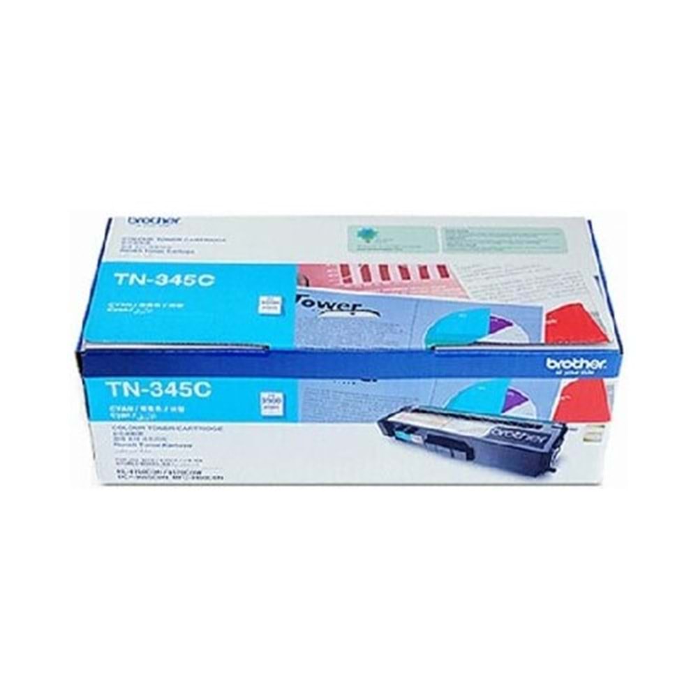 BROTHER TN-345C HL-4150/4570/9460/9970 MAVİ TONER ORJİNAL 3.5K SY