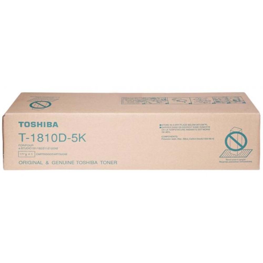 TOSHIBA T-1810D-5K ESTD 181/182/212/242 SİYAH TONER ORJİNAL 5.000 SAYFA