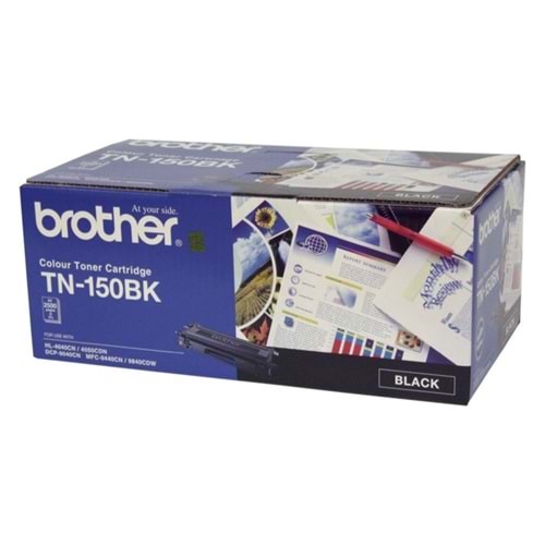 BROTHER TN-150BK 4040/9040/9440/9450/9840 SİYAH TONER ORJ 2.500 SAYFA